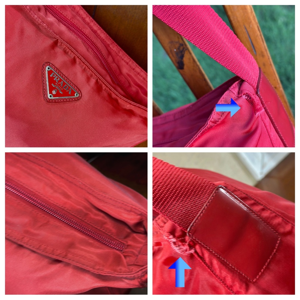 AUTHENTIC Prada bag. Red. - image 13